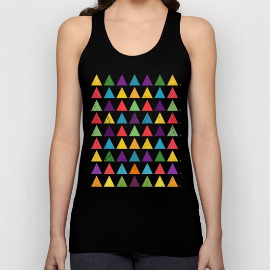 Lovely geometric Pattern VV Unisex Tank Top
