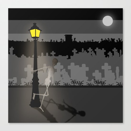HaPPy CrEEpY HaLLoWeeN! Canvas Print