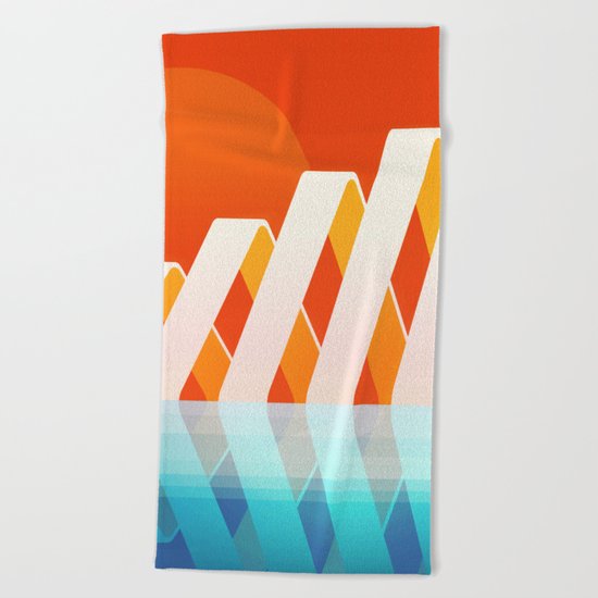 m e l t Beach Towel