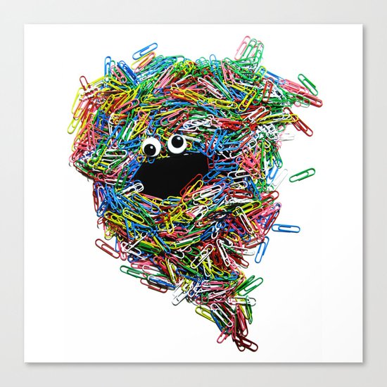 Clip Art: Behemoth! Canvas Print