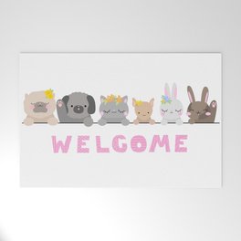 Welcome Pets Welcome Mat