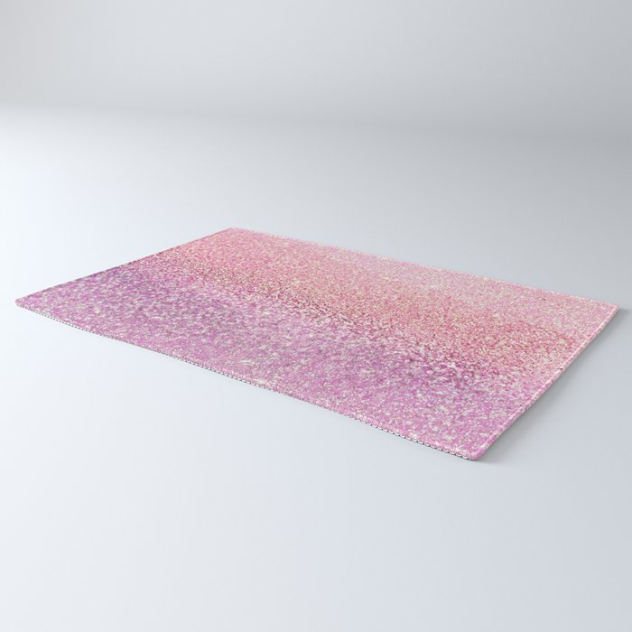 GOLD PINK Rug by monikastrigel Society6