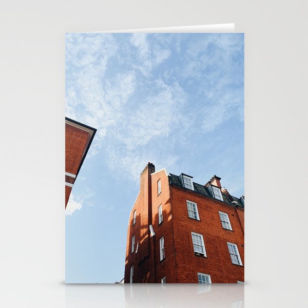 Classic London Brick House Stationery Cards