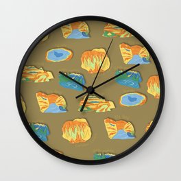 National Parks Beige Wall Clock