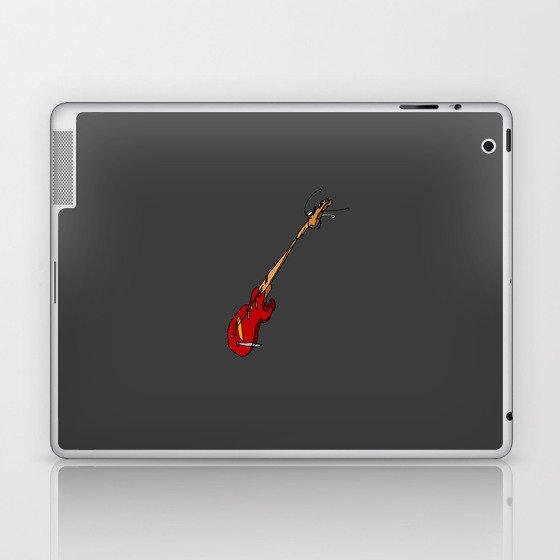 Abstract Guitar Laptop & iPad Skin