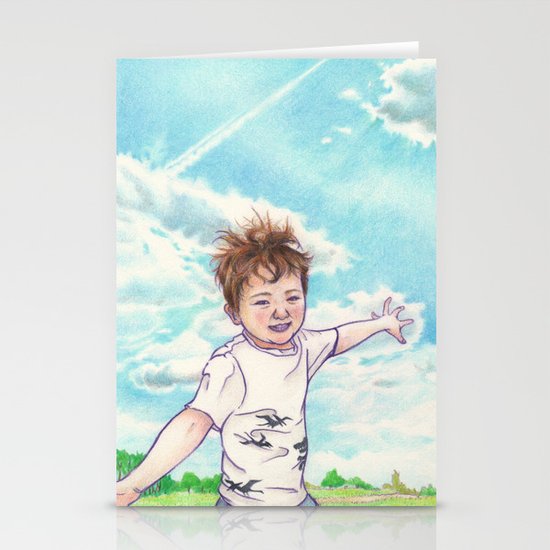Flight Stationery Cards