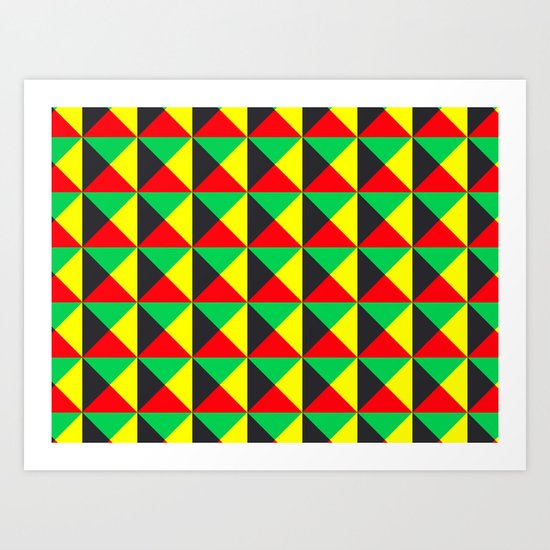 Vermeyden Pattern Art Print