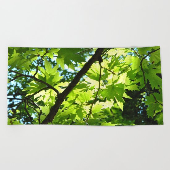 Platanus Beach Towel