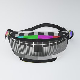 PAL TV test signal Fanny Pack | Colorful, Screen, Illustration, Display, Broadcast, Retro, Pal, Painting, Tv, Television 