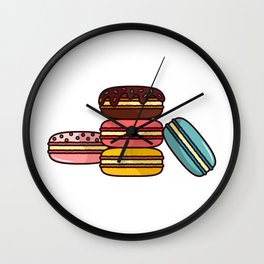 Macarons Wall Clock