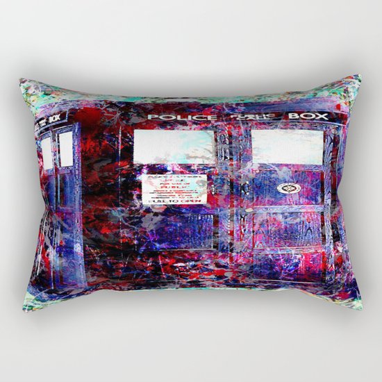 TARDIS Rectangular Pillow
