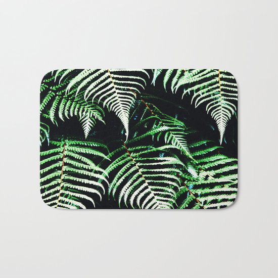 Entranced Ferns #society6 #prints #decor #home Bath Mat