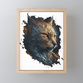 Jungle Royalty: Designs Inspired by African Big Cats Framed Mini Art Print