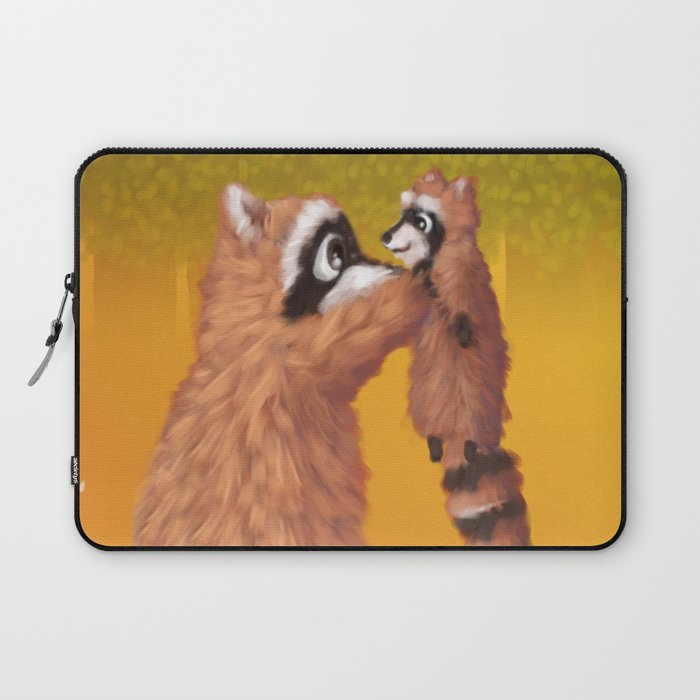 Raccoon Series: Lil' Pup Laptop Sleeve