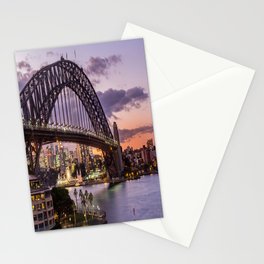 Harbour Bridge, Sydney Australia Stationery Cards