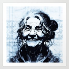 Ell(3) The Elder, Woman of Lore Art Print