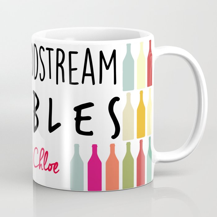 Love Chloe Art: Bubbles in Bloodstream Coffee Mug