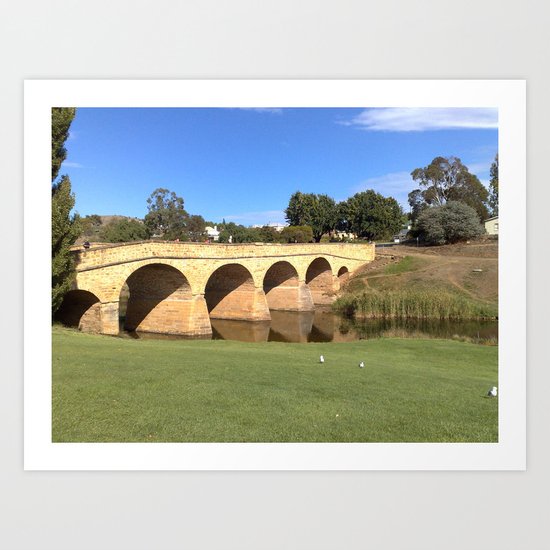 Richmond Bridge Art Print