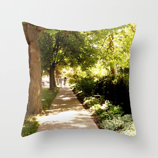 Stroll Throw Pillow