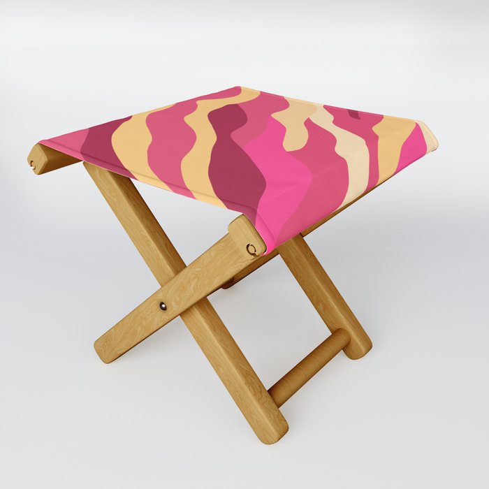 Swirls Folding Stool