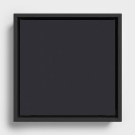 Beautiful Black Framed Canvas