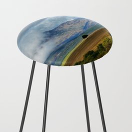 South Africa Photography - A Small Tree Surrounded By Big Landscape  Counter Stool