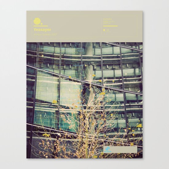 The Visual Mixtape 2010 | All Hour Cymbals | 21 / 25 Canvas Print