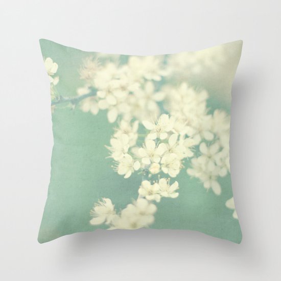 one spring day Throw Pillow