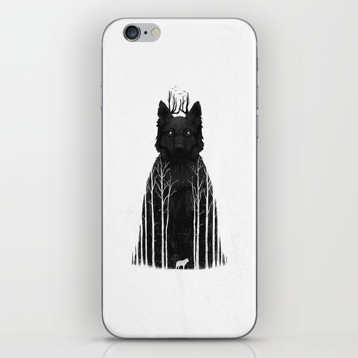 The Wolf King iPhone Skin