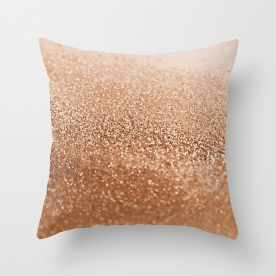 COPPER Throw Pillow