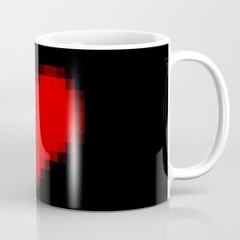Pixel Heart Coffee Mug