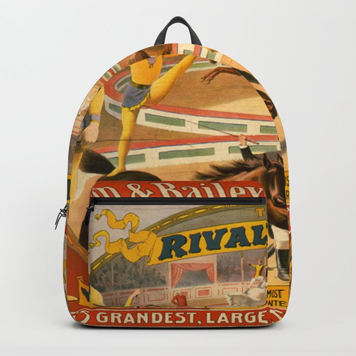 Vintage poster - Rival Riders Backpack