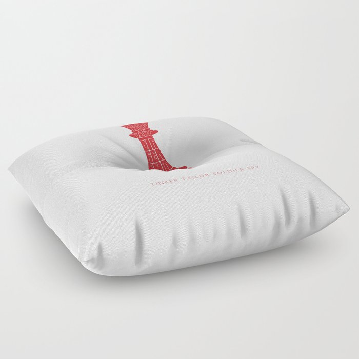We Are Not So Very Different -Tinker Tailor Soldier Spy Floor Pillow
