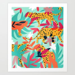 Colorful Wildlife Art Prints Society6