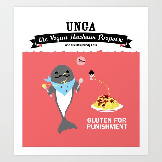 Gluten for Punishment Art Print