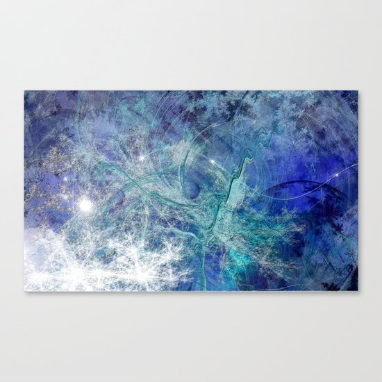 Snowstorm Canvas Print