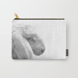 Black and White Sheep Carry-All Pouch