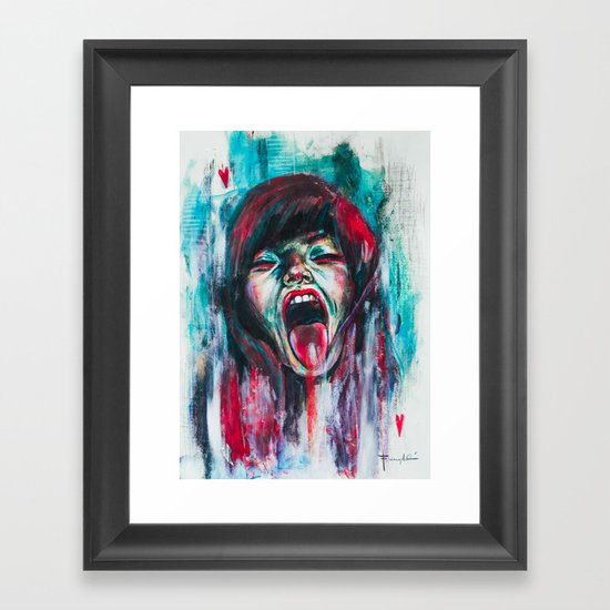 Compulsion Framed Art Print
