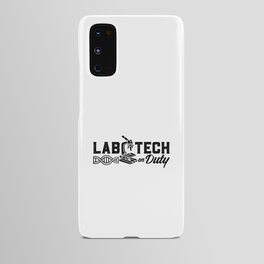 Lab Tech On Duty Science Laboratory Technician Android Case