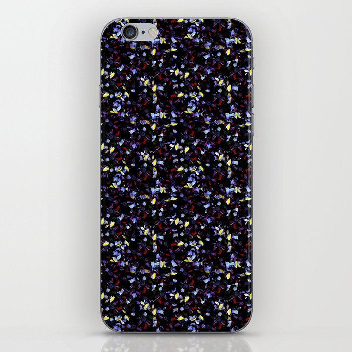 Lots of flowers in the dark A 4 iPhone Skin