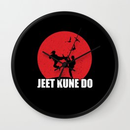 Jeet Kune Thu Wall Clock | Gift, Thu, Jeetkunedo, Kung, Martialarts, Chi, Chun, Karate, Kune, Graphicdesign 