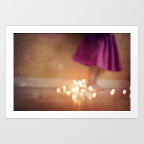 The magic hour Art Print
