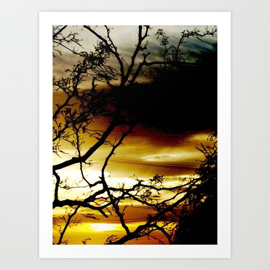 Sunset Art Print