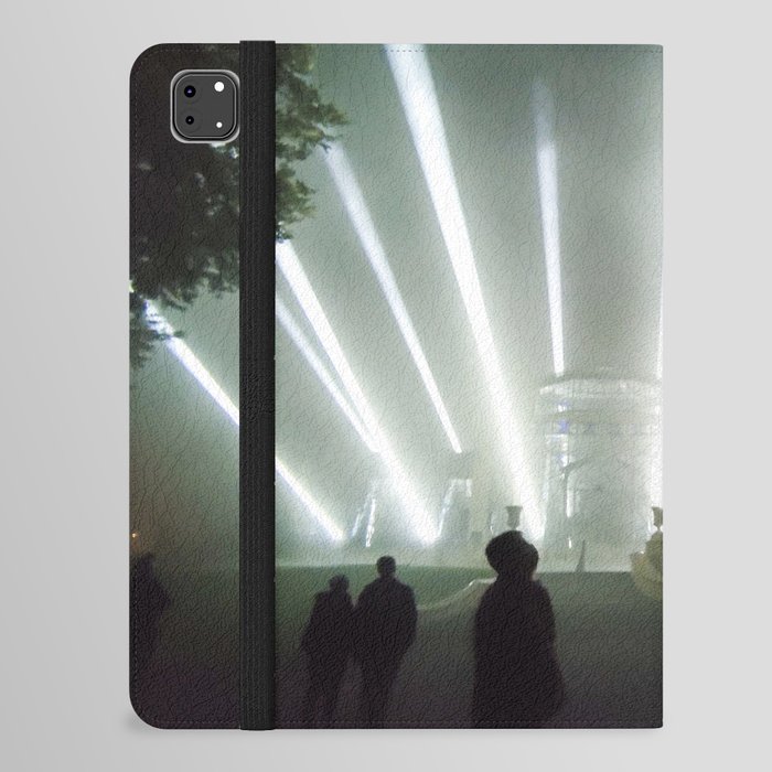 Fantasy Light cycles laser light show Adelaide South Australia iPad Folio Case