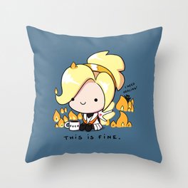 Mercy Is Fine Throw Pillow
