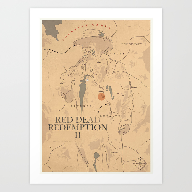 Arthur Morgan Ii Art Print By Kriswatts Society6 And i have to say, they certainly did an excellent job in doing so. arthur morgan ii art print by kriswatts