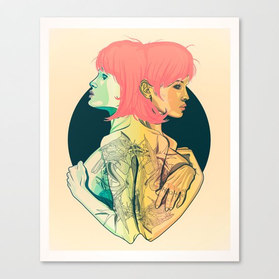 Haters Canvas Print
