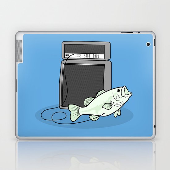 I PLAY BASS Laptop & iPad Skin