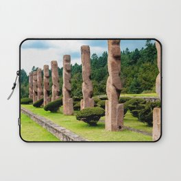 Mexico Photography - Sculptures In A Beautiful Park Laptop Sleeve