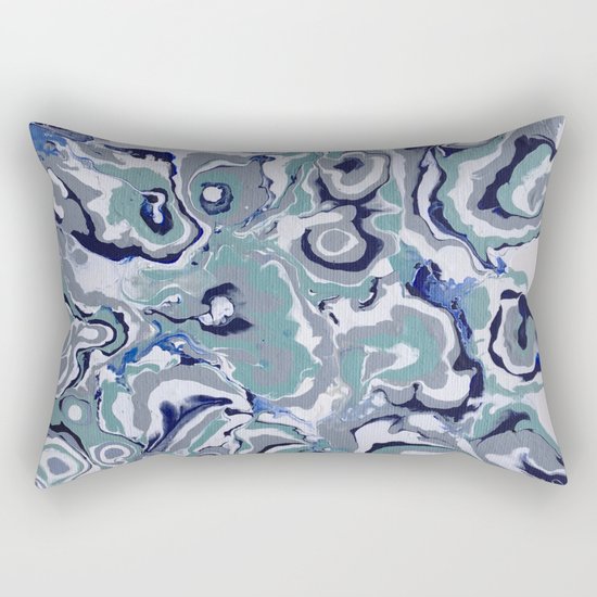 Oysters abstract Rectangular Pillow